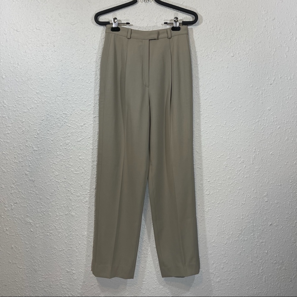Vintage Ciao Sport Tauper High Waisted Trousers Size 8 (fits Like S) 100% Wool
